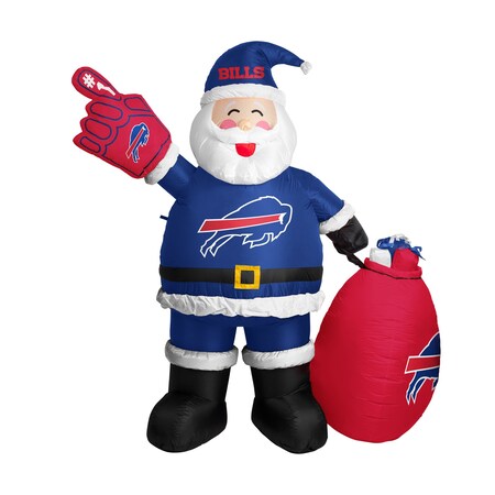 Logo Brands Buffalo Bills Inflatable Santa 604-100-S